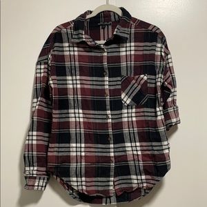 Brandy Melville long sleeve flannel